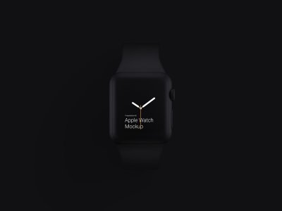 Черный экран для Эппл вотч