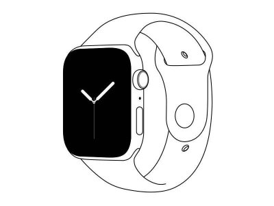 Apple IWATCH 8 сзади
