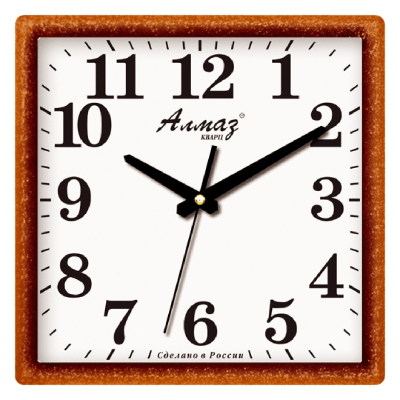 Часы настенные кварцевые Алмаз b22