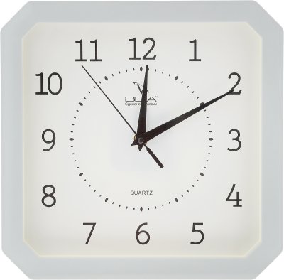 Часы настенные 27,5*27,5см KS 7270 B