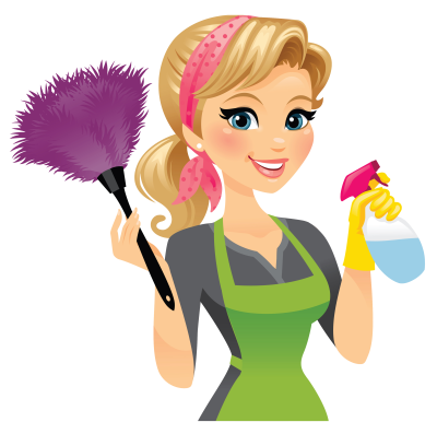 Уборка иллюстрация