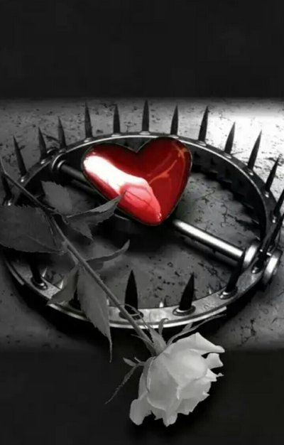 Красивое разбитое сердце