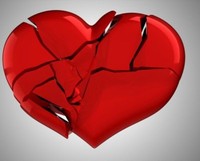 Разбитое сердце на кусочки