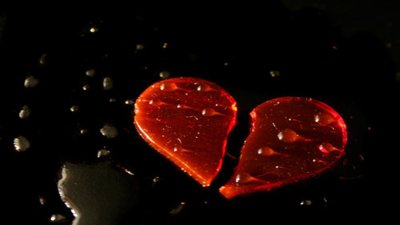 Красивое разбитое сердце