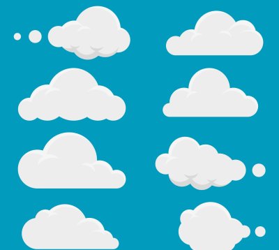 Облака Векторная Графика