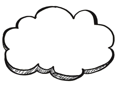 Облачко для надписи