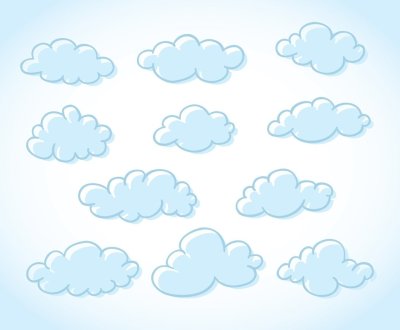 Облака рисунок