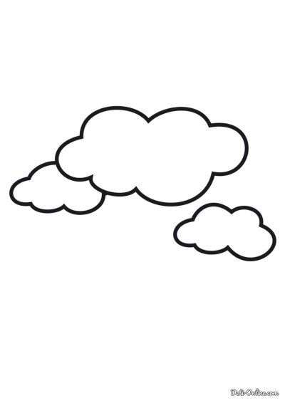 Облака картинки для детей