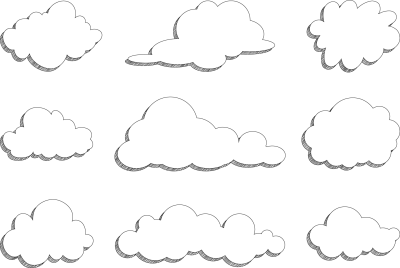 Облачко рисунок