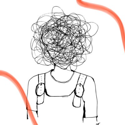 Запутанные мысли в голове