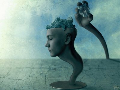 Мозг сюрреализм