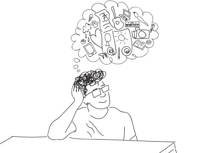 Мыслительные процессы в голове