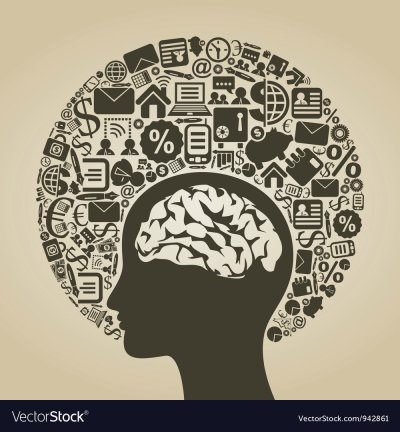 Мысли в голове человека