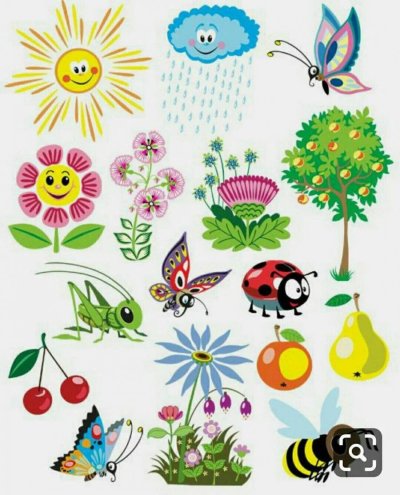 Маленькие рисунки цветные