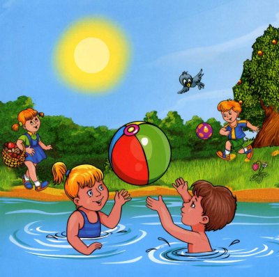 Летние забавы для дошкольников