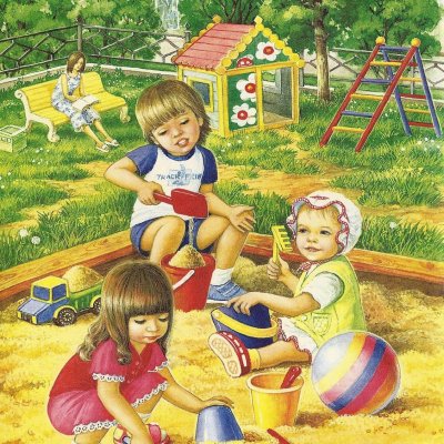 Лето для дошкольников