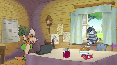 Простоквашино. Мультсериал. Дядя. Федор