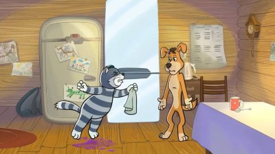 Кот Матроскин новое Простоквашино