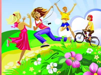 Летние каникулы рисунок