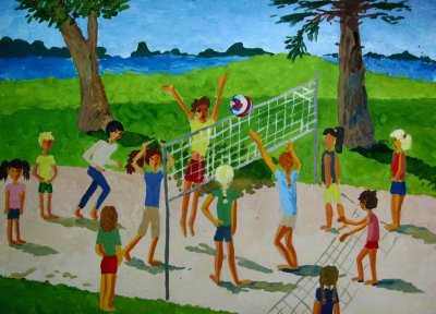 Летние каникулы рисунок