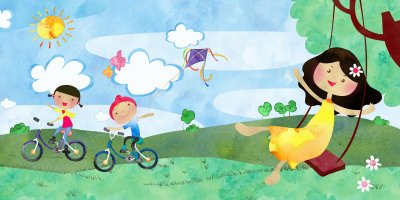 Летние каникулы рисунок