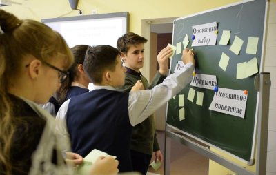 Школьники профориентация