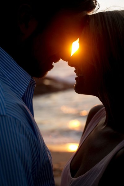 Влюбленные встреча