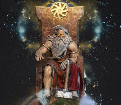 Бог Сварог громовержец