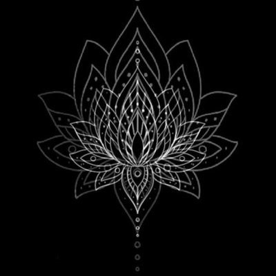 Мандала цветок лотоса