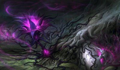 Черный Лотос МТГ арт