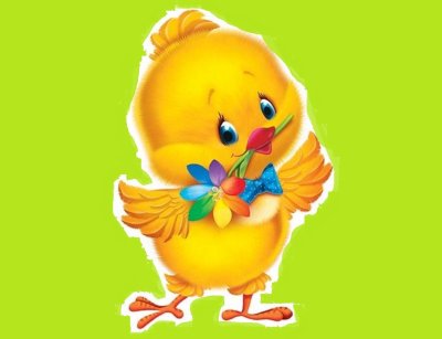 Цыплята мультяшные