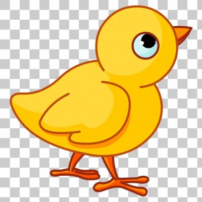 Цыплята мультяшные