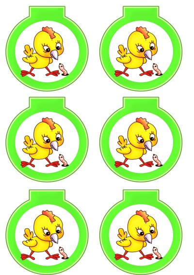 Медальоны для детей в детском саду