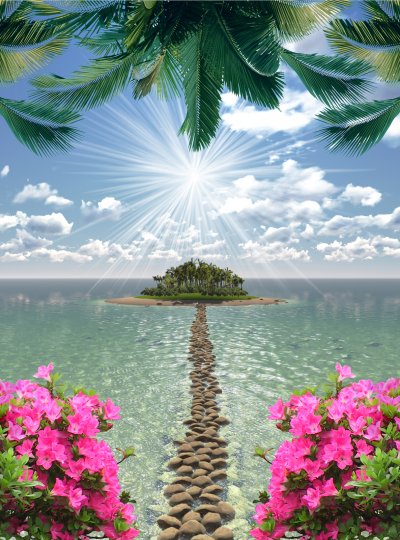 Красивые пейзажи островов