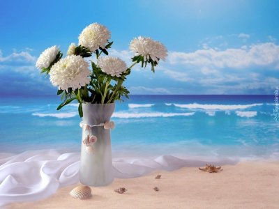 Букет и море