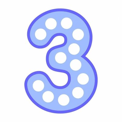 Пластилиновые заплатки цифры