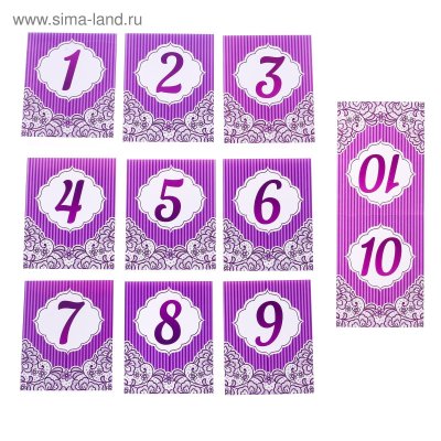 Цифры для лотереи