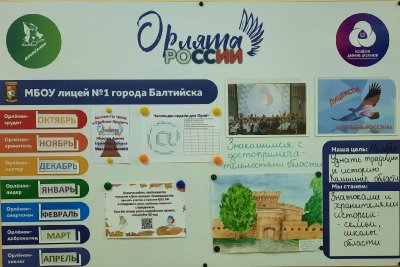 Стенд Орлята России