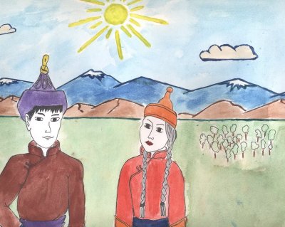 Тувинские рисунки