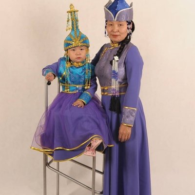 Национальный костюм Ноянов тувинцев