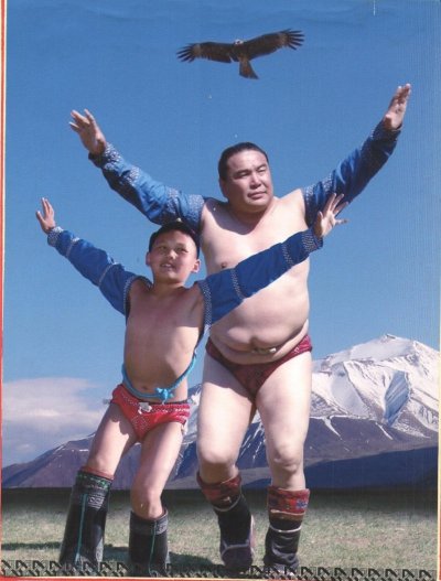 Тувинцы борьба Хуреш