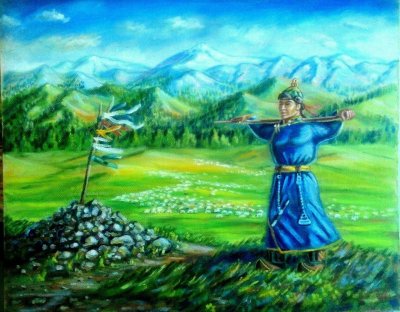 Живопись Тувы