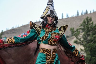 Национальный костюм Тункинских бурят, хонгоодоров