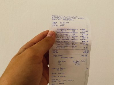 Турецкий чек