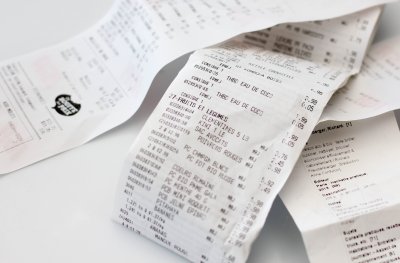 Чек иллюстрация