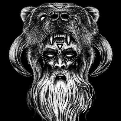 Славянский Бог Велес эскиз