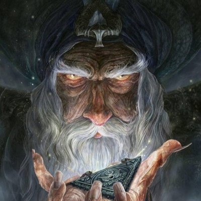 Старец отшельник арт фэнтези