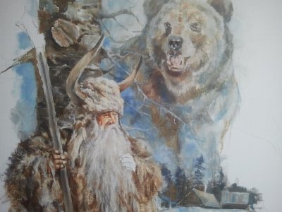 Дзалба Владислав картины славянские боги