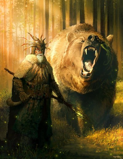 Берендей оборотень медведь Славянская мифология