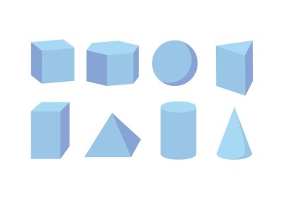 Объемные геометрические фигуры